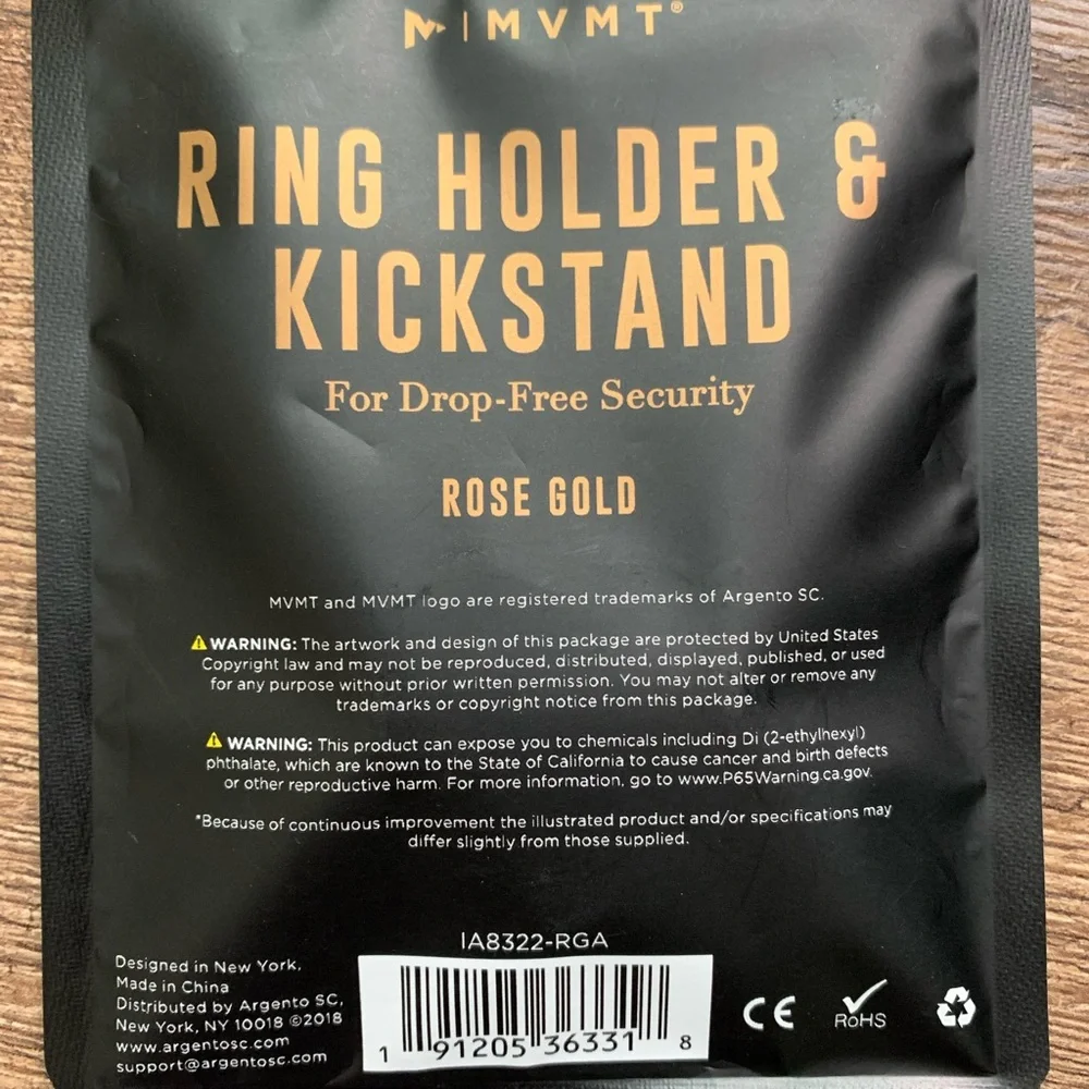 Smartphone Ring Holder/ Kickstand